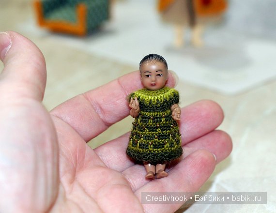 Миниатюрные платьица для Келли куколки 11 см | Бэйбики Миниатюрные платьица для Келли куколки 11 см (фото 7)