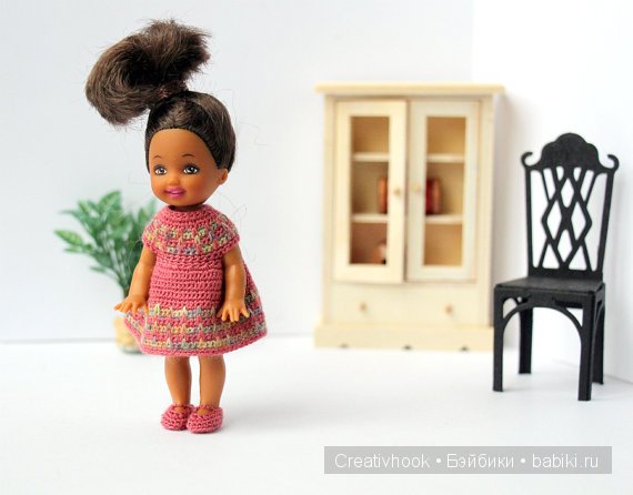 Миниатюрные платьица для Келли куколки 11 см | Бэйбики Миниатюрные платьица для Келли куколки 11 см (фото 3)