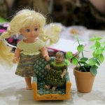 Миниатюрные платьица для Келли куколки 11 см