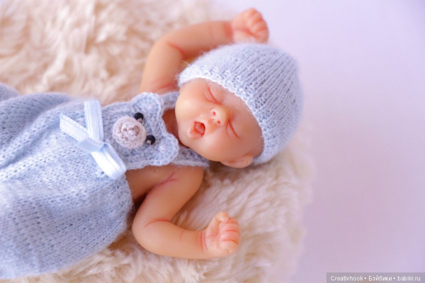 Малыш от Камиллы Аллен — Авторские миниатюрные куклы: лепка (фото 6)