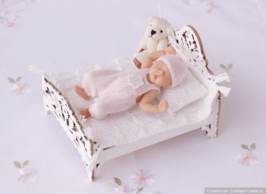 Малыш от Камиллы Аллен — Авторские миниатюрные куклы: лепка (фото 4)