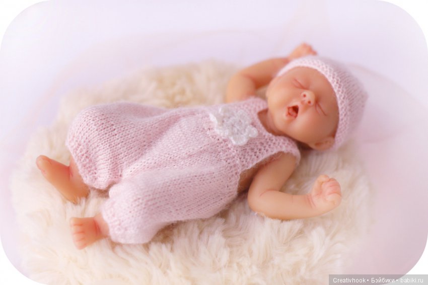 Малыш от Камиллы Аллен — Авторские миниатюрные куклы: лепка (фото 5)