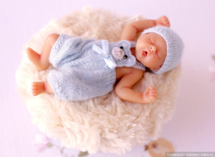 Малыш от Камиллы Аллен — Авторские миниатюрные куклы: лепка (фото 7)