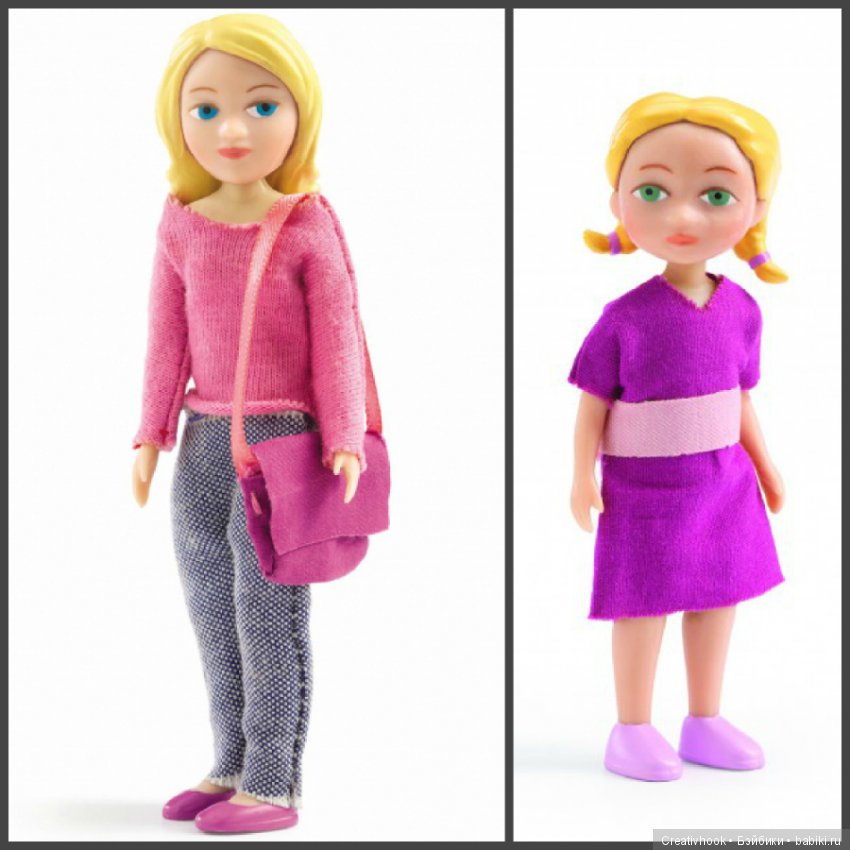 Куколки от Djeco — Разные шарнирные куклы (не БЖД): редкие (фото 2)