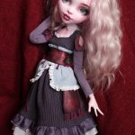 Lisbeth - 17 дюймовая Monster High Ellissabat Frightfully Tall ghouls