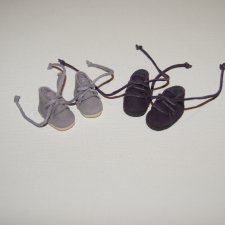 Ботиночки на Лати, натуральная кожа ( длина 2.5 см, ширина 1.2 см)