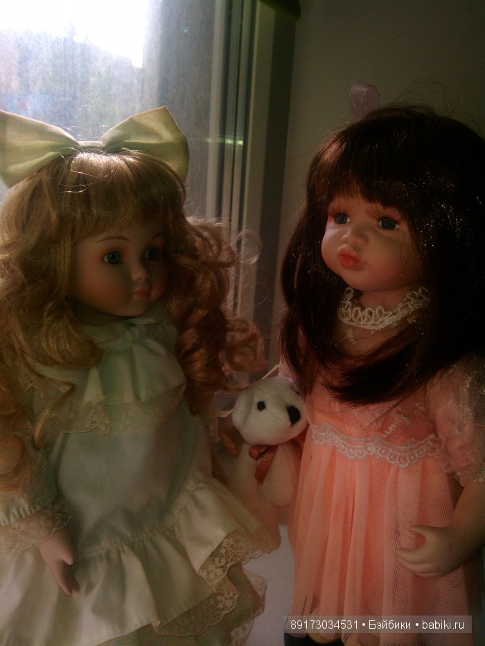 Мои первые куклы | Бэйбики Мои первые куклы — Фарфоровые куклы разных брендов (Разное): редкие (фото 8)