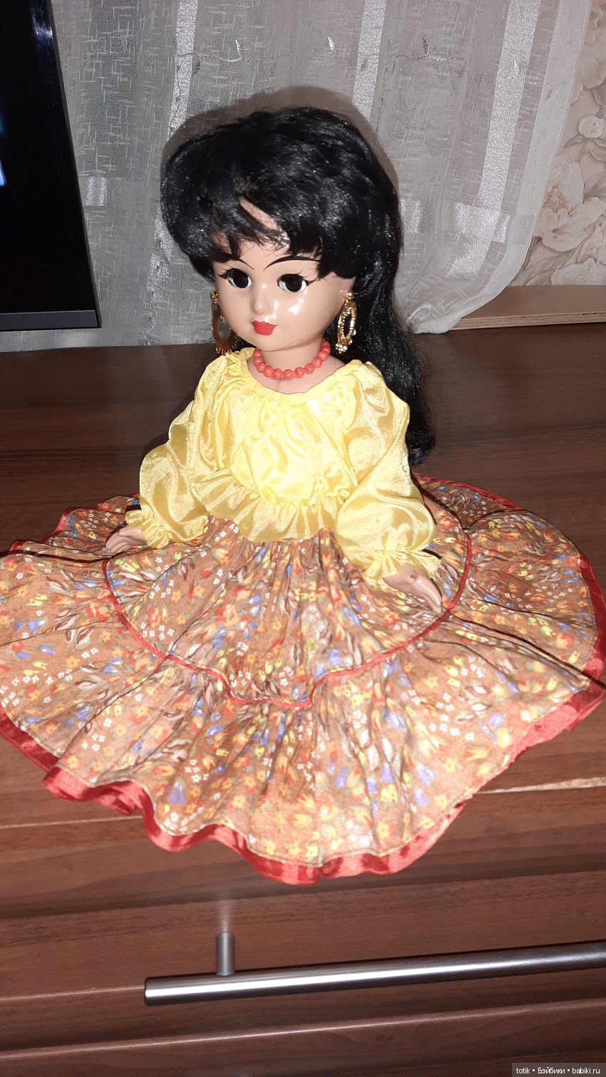 Спасение куклы детства опилочная Цыганка