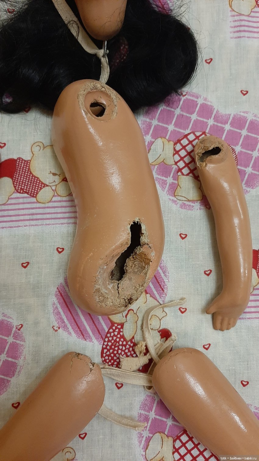 Спасение куклы детства опилочная Цыганка (фото 2)