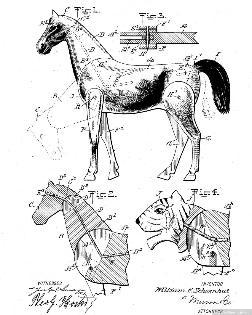 фигурки Schoenhut фигурки Schoenhut