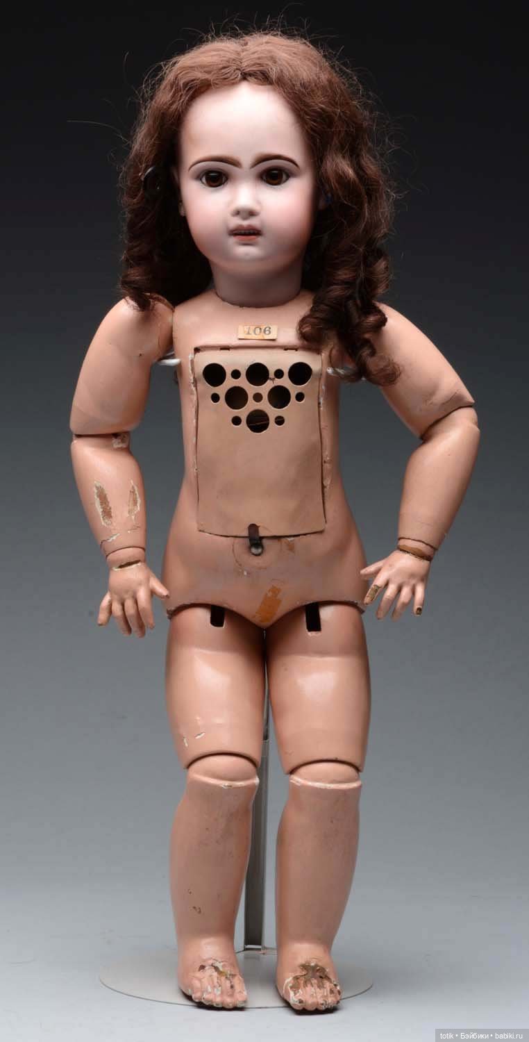 Кукла Jumeau с фонографом