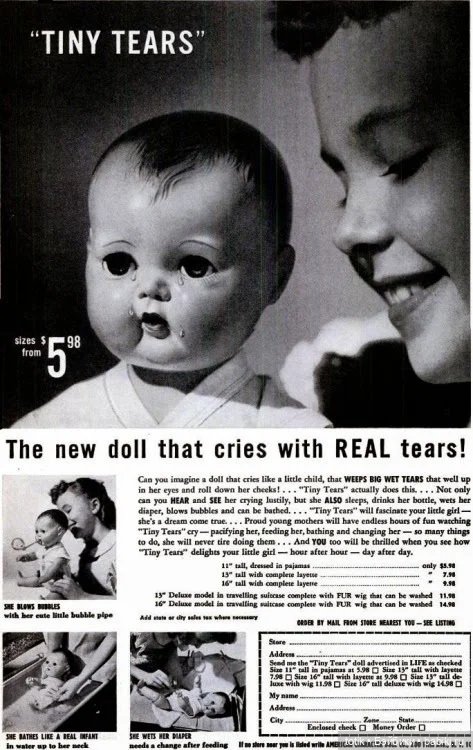 Tiny Tears от American Character Doll Co