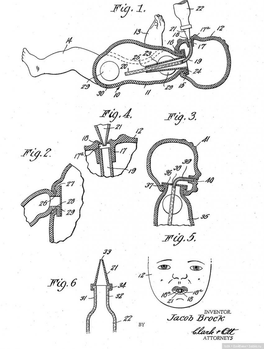 патент Иаков Брок