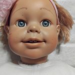 Большая девочка  с зубками