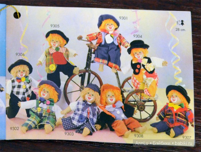 Каталог характерных кукол от Frederike Hertz by Panre