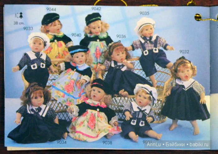 Каталог характерных кукол от Frederike Hertz by Panre