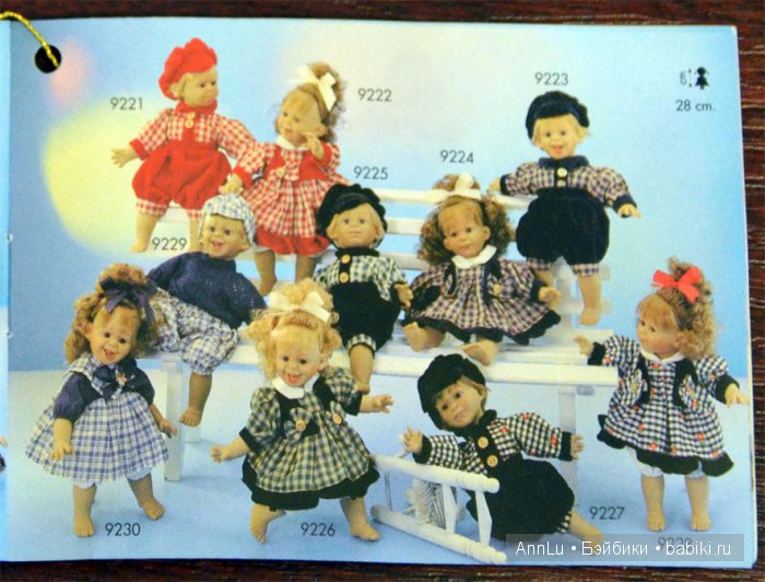 Каталог характерных кукол от Frederike Hertz by Panre