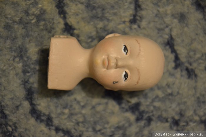 Реставрация Пьеро — Ремонт и реставрация фарфоровых кукол: склейка (фото 6)