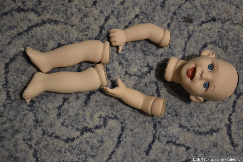 Пашка — Ремонт и реставрация кукол: тело