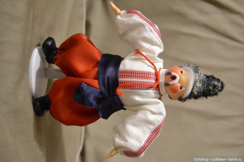 Казак "Чуб" — Реставрация и преображение кукол: ремонт (фото 5)