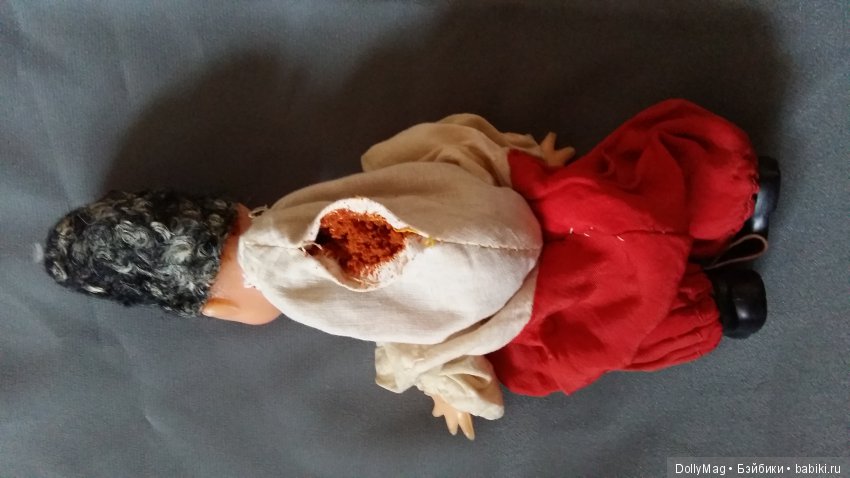 Казак "Чуб" — Реставрация и преображение кукол: ремонт (фото 3)