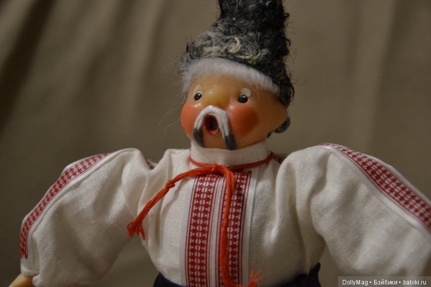 Казак "Чуб" — Реставрация и преображение кукол: ремонт (фото 6)