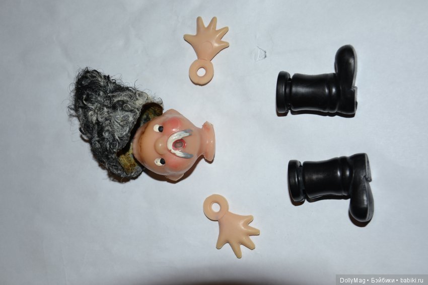 Казак "Чуб" — Реставрация и преображение кукол: ремонт (фото 4)