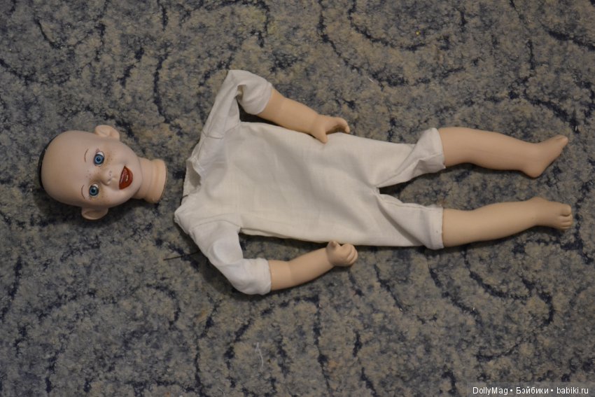 Пашка — Ремонт и реставрация кукол: тело (фото 3)