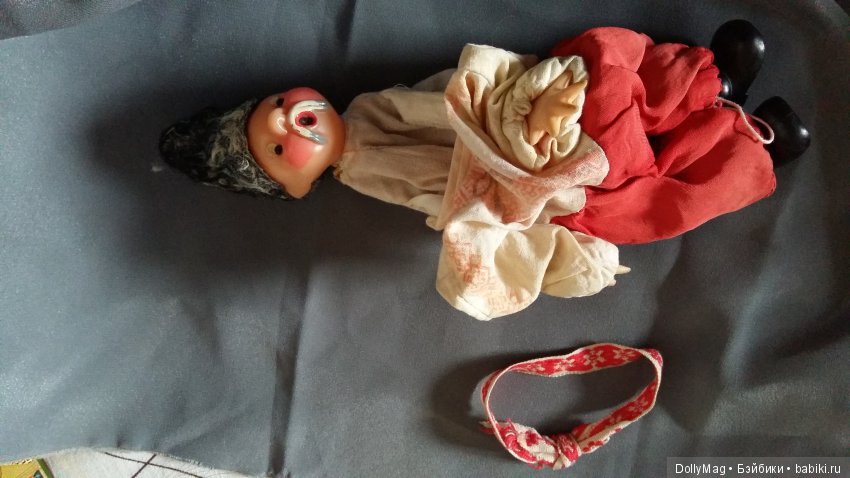 Казак "Чуб" — Реставрация и преображение кукол: ремонт (фото 2)