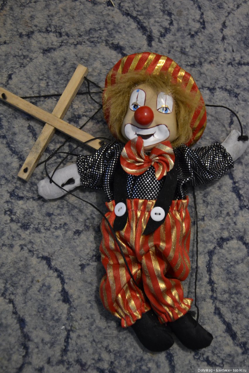 Клоун — Реставрация и преображение кукол: ремонт