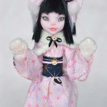 Розовая Нэко