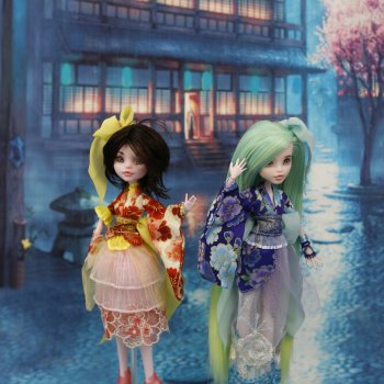 Парные кимоно - ягодки