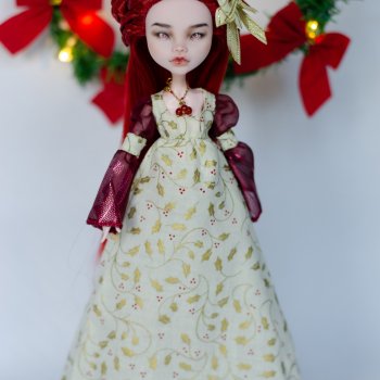 Зимние наряды - Золотой остролист