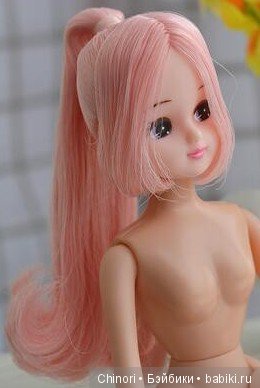 Licca розовые волосы