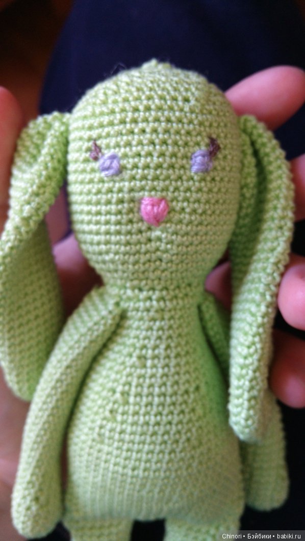 Амигуруми. Весенняя зайка Хару