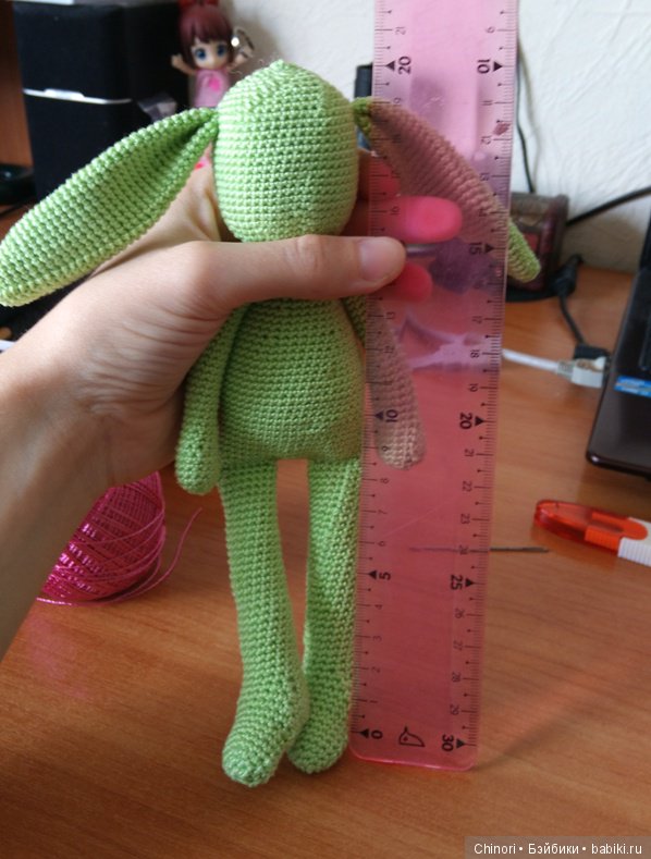 Амигуруми. Весенняя зайка Хару