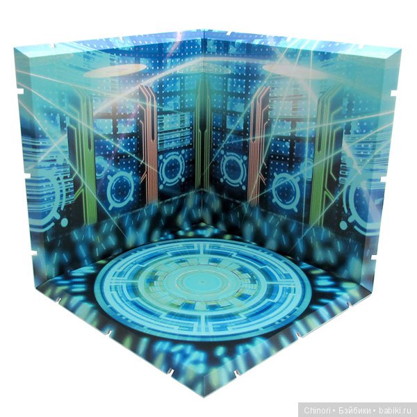 Dioramansion 150 - фоны в стиле румбокосов для крошек (фото 8)