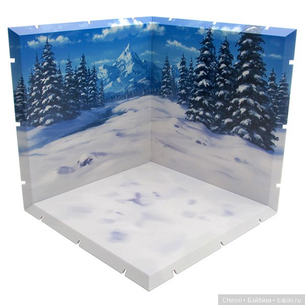 Dioramansion 150 - фоны в стиле румбокосов для крошек (фото 10)