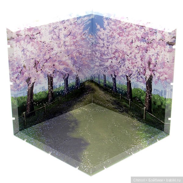 Dioramansion 150 - фоны в стиле румбокосов для крошек (фото 6)