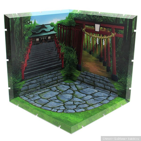 Dioramansion 150 - фоны в стиле румбокосов для крошек (фото 7)