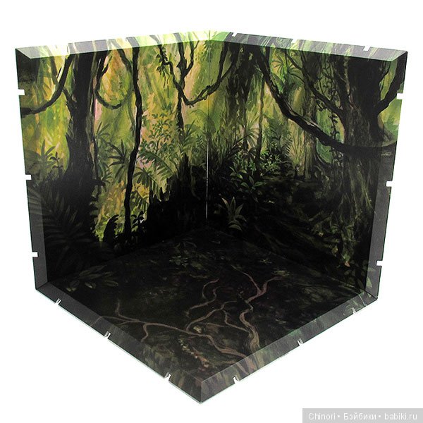 Dioramansion 150 - фоны в стиле румбокосов для крошек (фото 2)