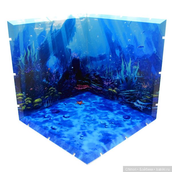 Dioramansion 150 - фоны в стиле румбокосов для крошек