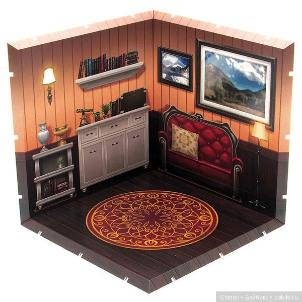 Dioramansion 150 - фоны в стиле румбокосов для крошек (фото 3)