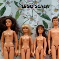 Куклы шарнирные 15-17см LEGO Scala - 3 сбор Куклы шарнирные 15-17см LEGO Scala - 3 сбор