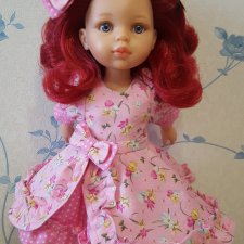 Сегодня за 1450 рублей! Платье куклы Paola Reina 32 - 34 см Розовая мечта