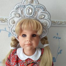 Кокошник для Готц Снегурочка