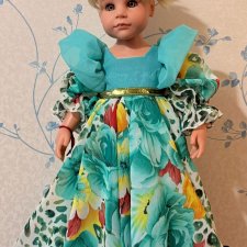 Платье для Готц, Gotz,48 см Летний бриз