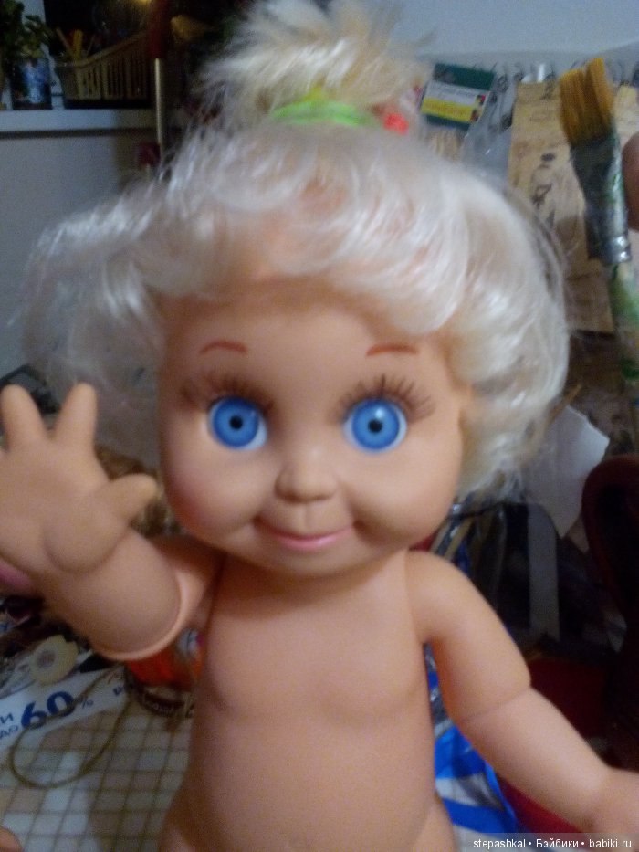 Реабилитация кукол Galoob Baby Face (фото 5)