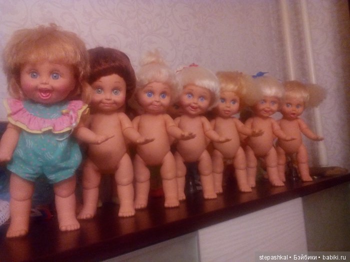 Реабилитация кукол Galoob Baby Face