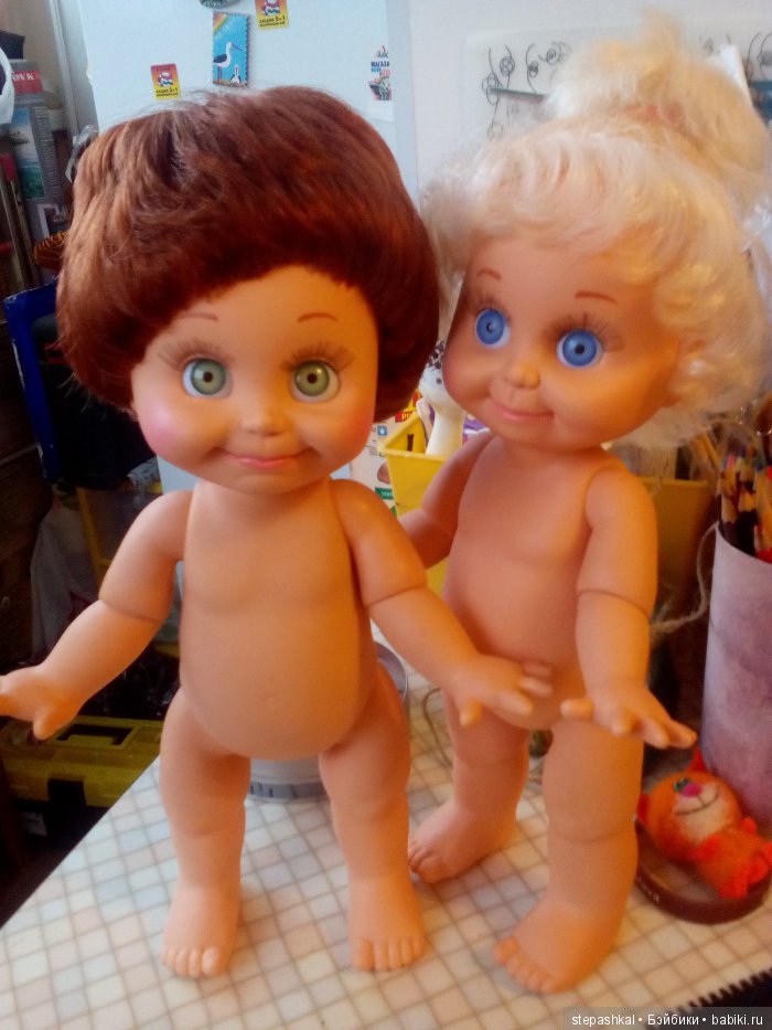 Реабилитация кукол Galoob Baby Face